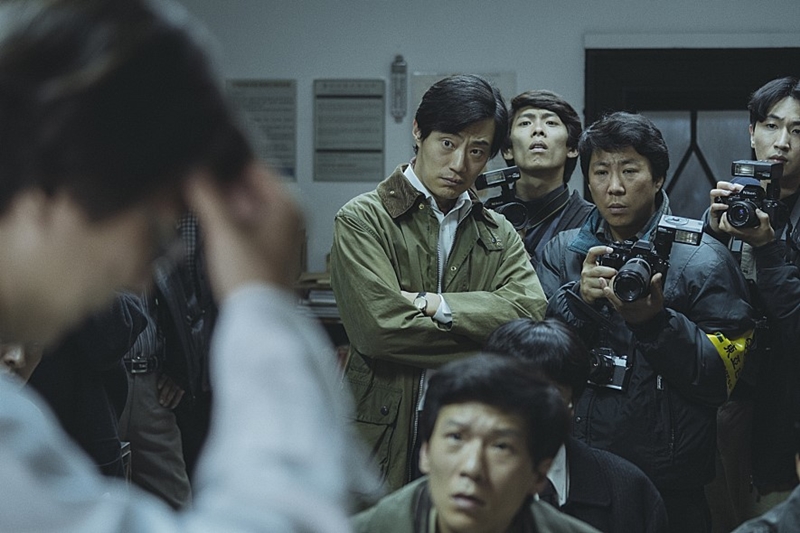 ▲ 영화 ‘1987’에는 박종철 고문치사 사건을 밝혀내는 기자들이 등장한다.