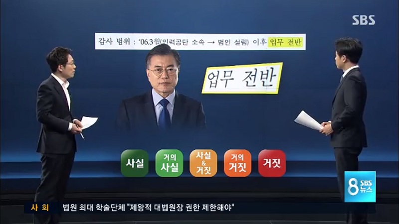 ▲ SBS '사실은' 뉴스화면 갈무리.
