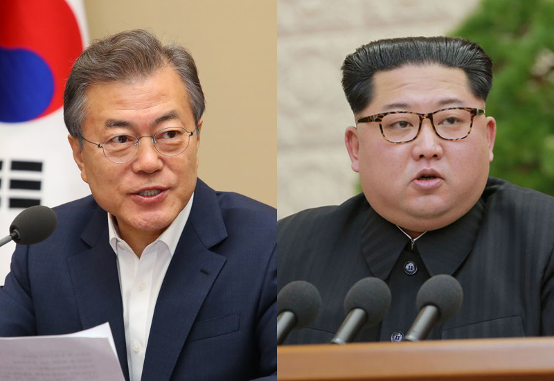 ▲ 문재인 대통령과 김정은 북한 노동당 위원장. ⓒ 연합뉴스