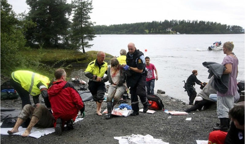 ▲ 노르웨이 극우청년 아르네스트 베링 브레이비크의 테러로 희생된 사람들. 사진=나무위키