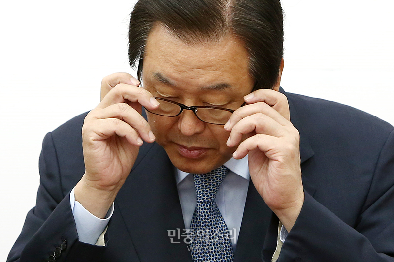 ▲ 김무성 자유한국당 의원. 사진=민중의소리.