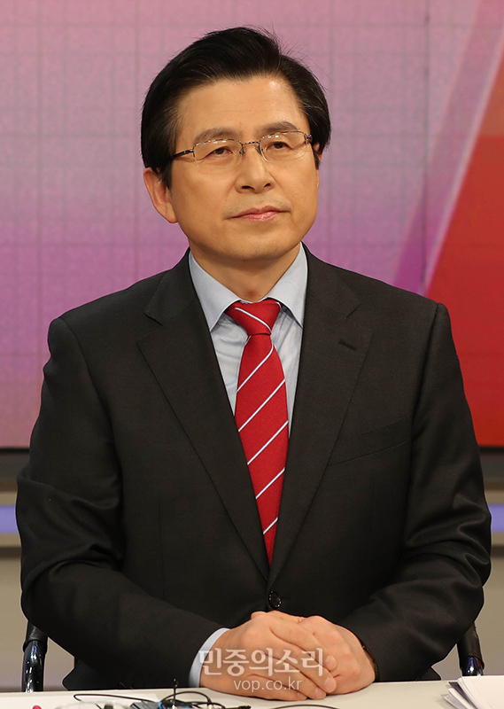 ▲ 자유한국당 대표 후보 TV토론회에 참여한 황교안 전 국무총리ⓒ국회사진취재단