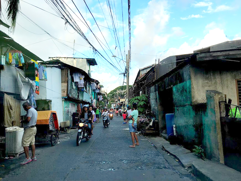 ▲ 마약전쟁이 벌어지는 필리핀 메트로마닐라 외곽지역.