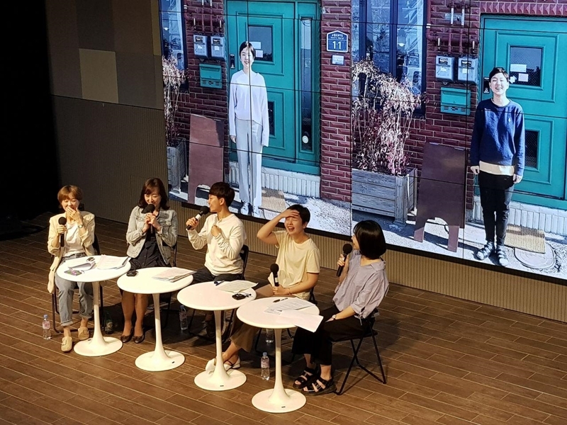 ▲지난 5월29일 서울 서교동 '팟빵홀'에서 듣똑라 공개방송이 열렸다. 사진=손가영 기자