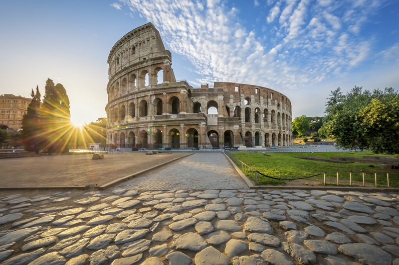 ▲ 콜로세움 (Colosseum)은  고대 로마 시대의 건축물 가운데 하나로 로마 제국 시대에 만들어진 원형 경기장이다. 사진=gettyimagesbank