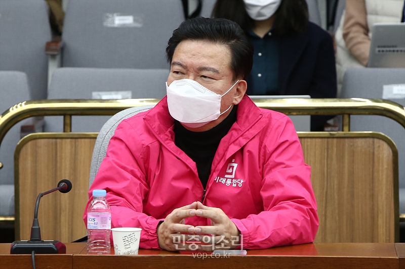 ▲ 민경욱 미래통합당 의원. 사진=민중의소리.