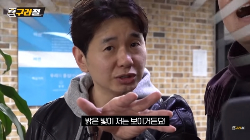 ▲4월10일 공개된 KBS웹예능 '구라철'에서 개그맨 박성호씨가 개콘에 희망이 있다고 말하는 모습.