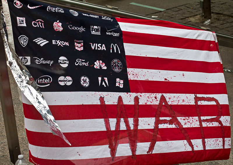 ▲ 2011년 10월 ‘월스트리트 점령운동(Occupy Wall Street)’ 시위 사진. 사진=flickr