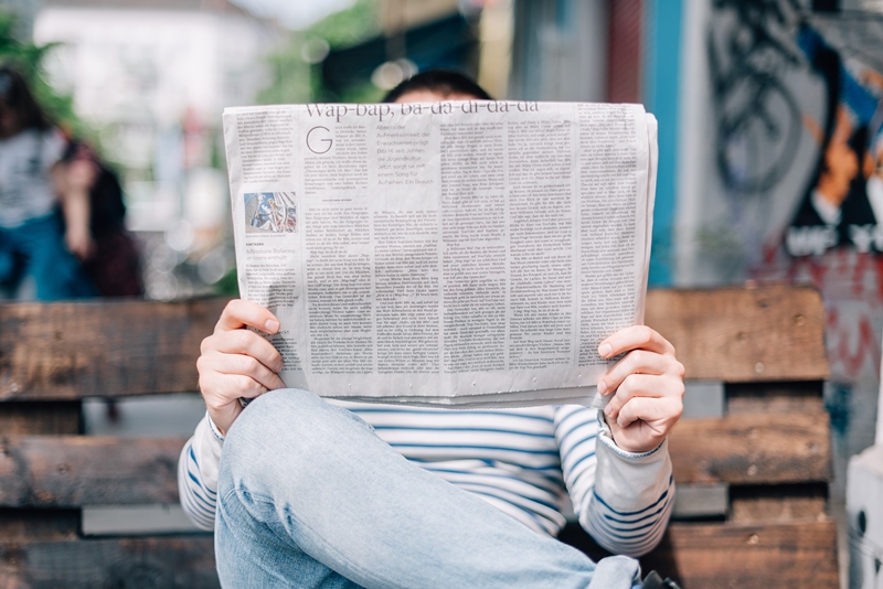 ▲ 종이신문 열독률은 지난해 10.2%로 나타났다. 사진=pixabay