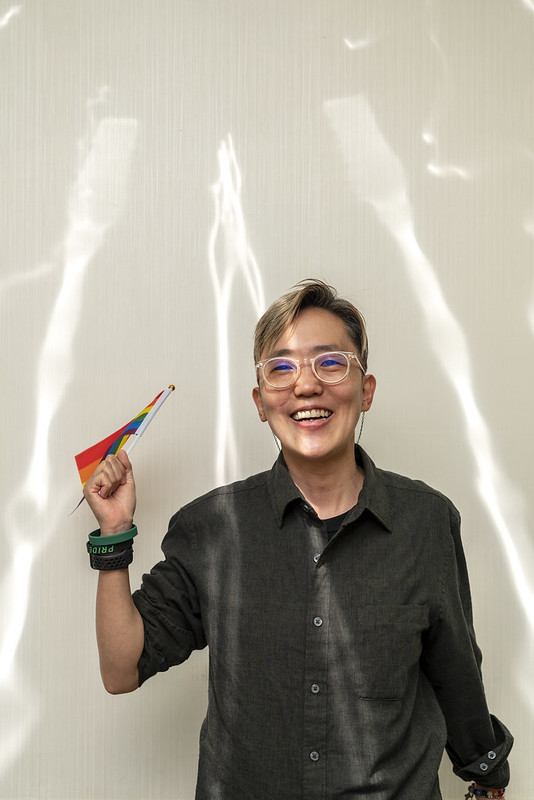 ▲ 참여사회는 지난 6월17일 오후 서울 마포구에서 양선우(홀릭) 서울퀴어문화축제 조직위원장을 만났다. 사진=박상환 작가