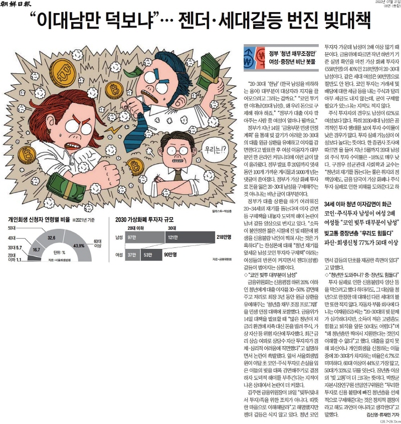 ▲ 21st Chosun Ilbo article