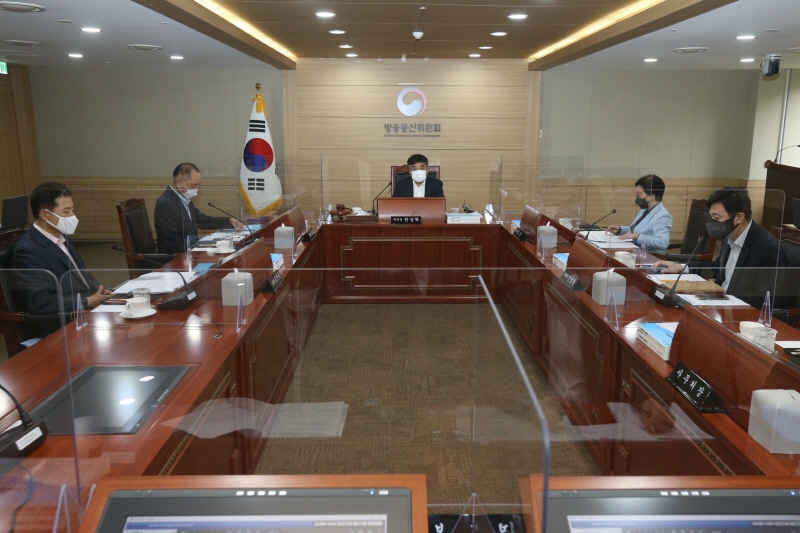 ▲ 방송통신위원회 전체회의 모습. 사진=방통위
