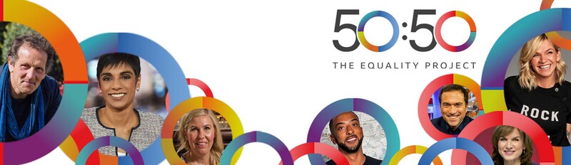 ▲ BBC는 2017년 ‘50:50 The Equality Project’를 제시했다. 사진=BBC ‘50:50 The Equality Project’ 홈페이지 갈무리.