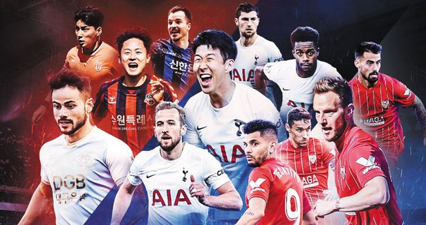 ▲ 2022년 7월 쿠팡플레이가 주최하고 단독 중계한 영국 토트넘 홋스퍼, K리그 올스타팀, 스페인 세비야FC 경기 포스터. 사진=쿠팡플레이