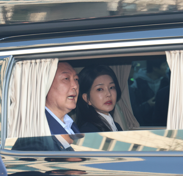 ▲김건희 여사와 윤석열 전 대통령. ⓒ연합뉴스