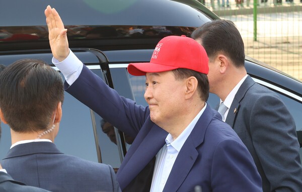 ▲한남동 관저를 나서는 윤 전 대통령. ⓒ연합뉴스