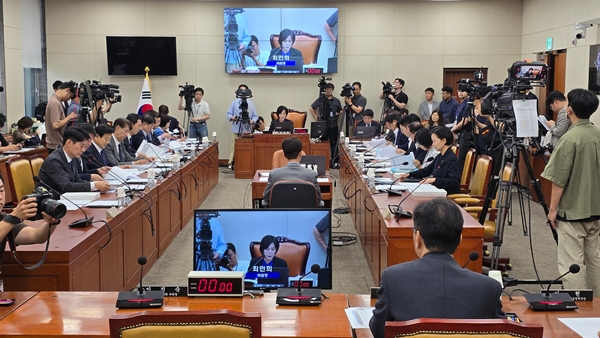 ▲지난해 8월 국회 과학기술정보방송통신위원회 전체회의 현장. 사진=김용욱 기자