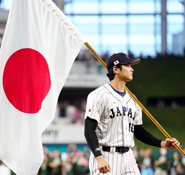 ▲ 2023년 WBC에서 우승한 일본. 오타니 인스타그램 갈무리