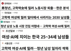 여성에 치여 남성 취업 못한다? 갈라치기 보도와 맥락 빠진 통계