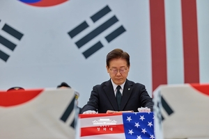 이재명 “일부 시위대, 경찰관 향한 모욕과 조롱 도 넘어”